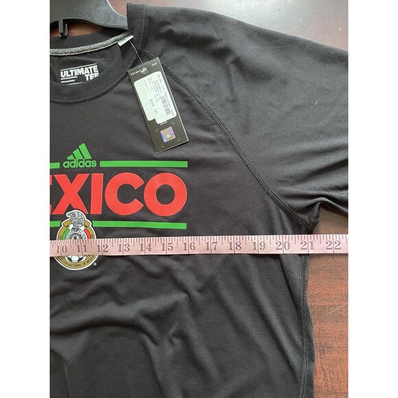 Adidas Mexico T-Shirt Soccer National Team Futbol Soccer Men's L Climalite NWT - Picture 4 of 5